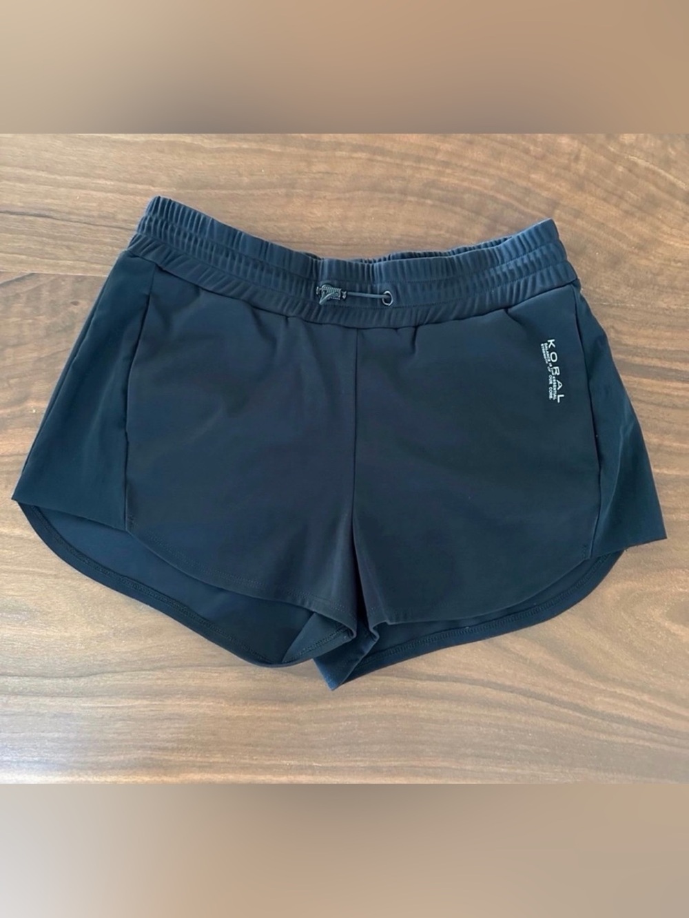 Koral Never Worn Black Active Running Shorts - Women's size S